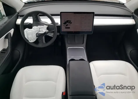 2022 Tesla Model Y z USA, uszkodzony, nr VIN 7SAYGDEE3NF418221